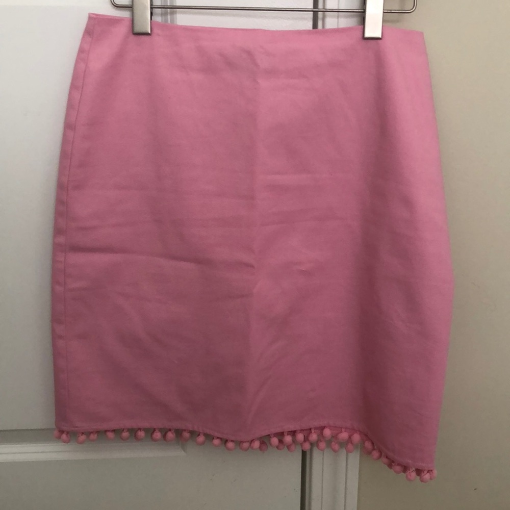 Pink skirt